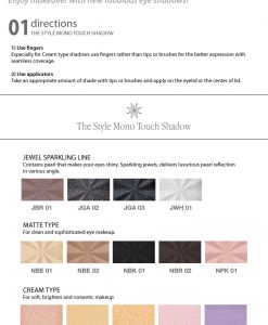 Missha The style monotouch shadow CBE01_2