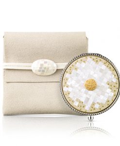 ShineClassic Powder Compact_mother-of-pearl craft_1 MyKBeauty Korean Cosmetics