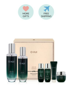 Ohui-Prime-Advancer-Emulsion-and-skin-softner-set-with-gifts-mykbeauty