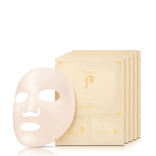 The History of Whoo Bichup Moisture Anti-Aging 3 Step Mask 5 Pieces