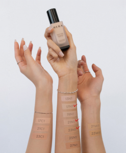 Hera Silky Stay 24H Long Wear Foundation Colors
