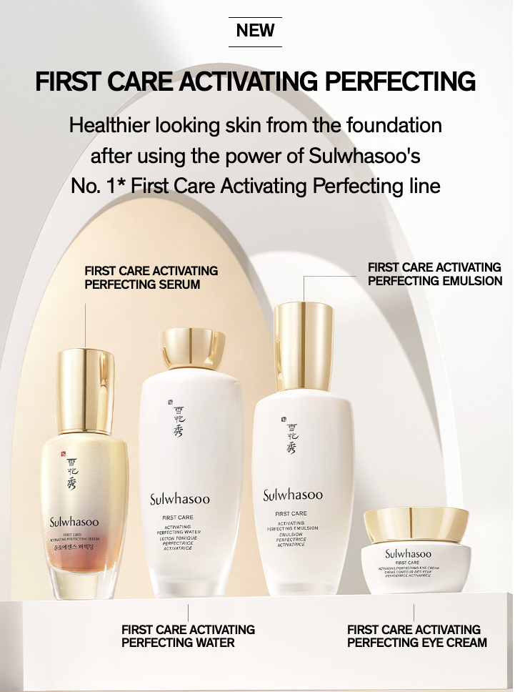 Sulwhasoo First Care Activating Perfecting Range
