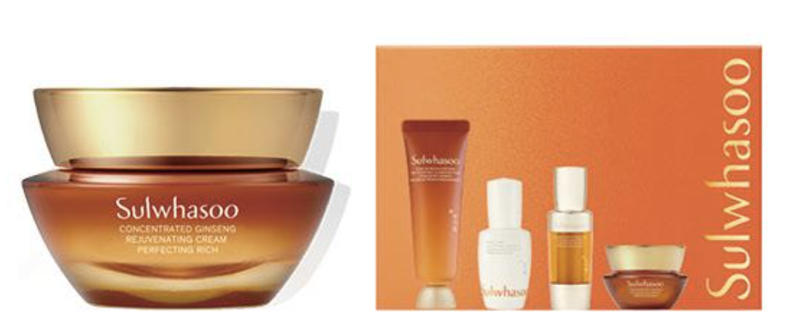 Sulwhasoo_Concentrated Ginseng Rejuvenating Cream Rich 50ml Gift Set